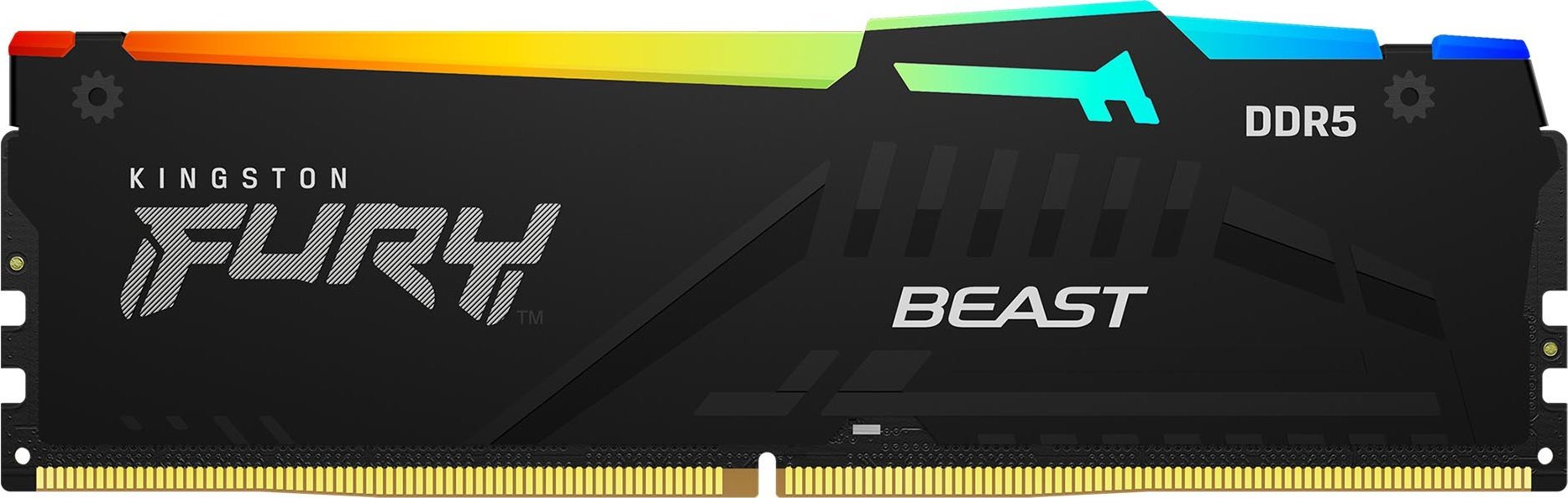 Pamiec Kingston Fury Beast RGB, DDR5, 64 GB, 6000MHz, CL40 12944077 (740617335187) operatīvā atmiņa