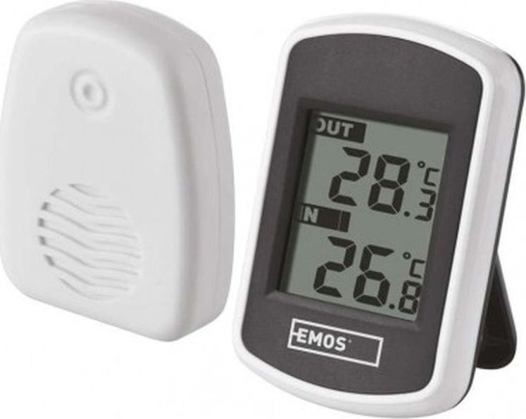 Emos weather station Wireless thermometer up to 100m E0042 barometrs, termometrs
