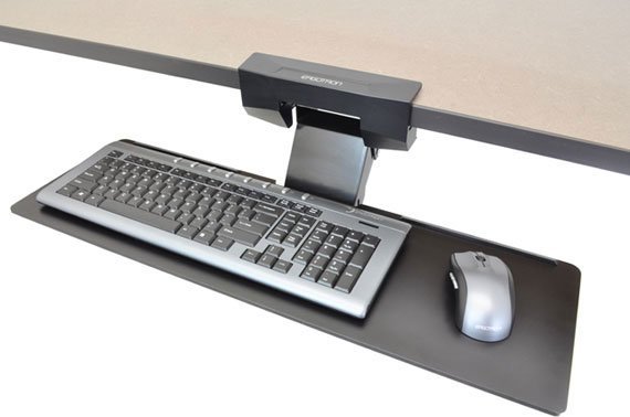 ERGOTRON Tray Keyboard Retractable black TV aksesuāri