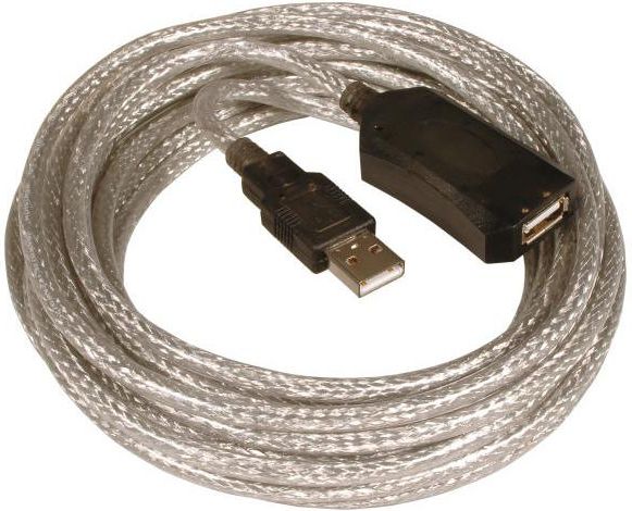 Kabel USB EFB USB-A - 5 m Czarny (K5263.5V2) K5263.5V2 (4049759054144) USB kabelis