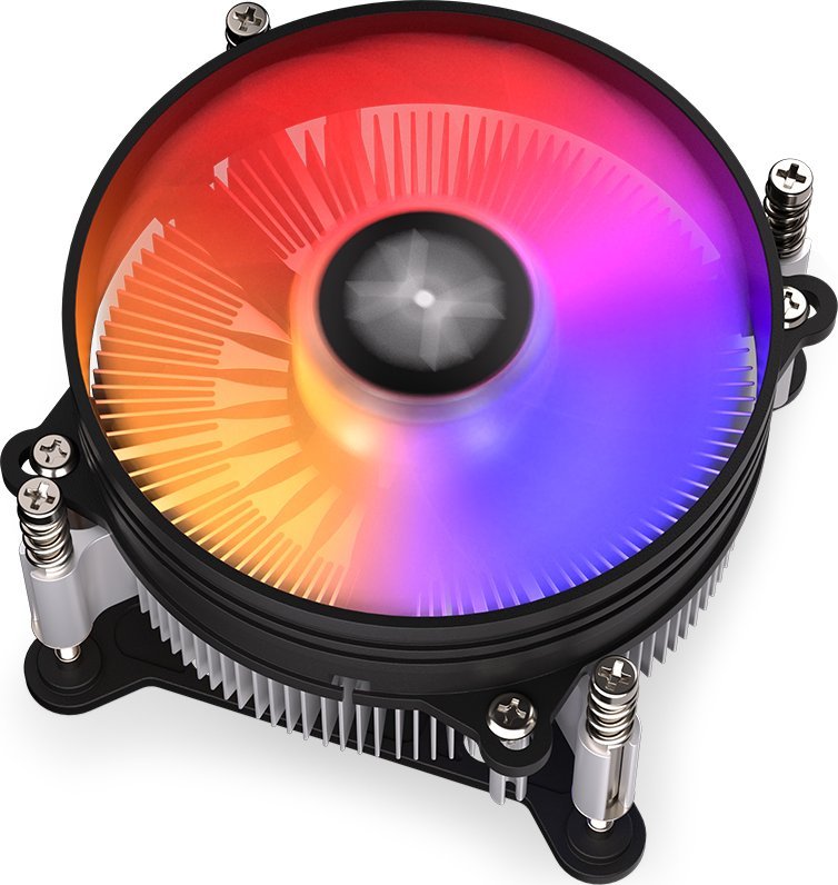 Chlodzenie Krux Integrator RGB 92mm LGA1700 procesora dzesētājs, ventilators