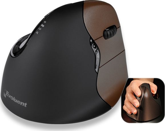 Evoluent  Vertical Mouse Small Righthand 4 S WL Datora pele