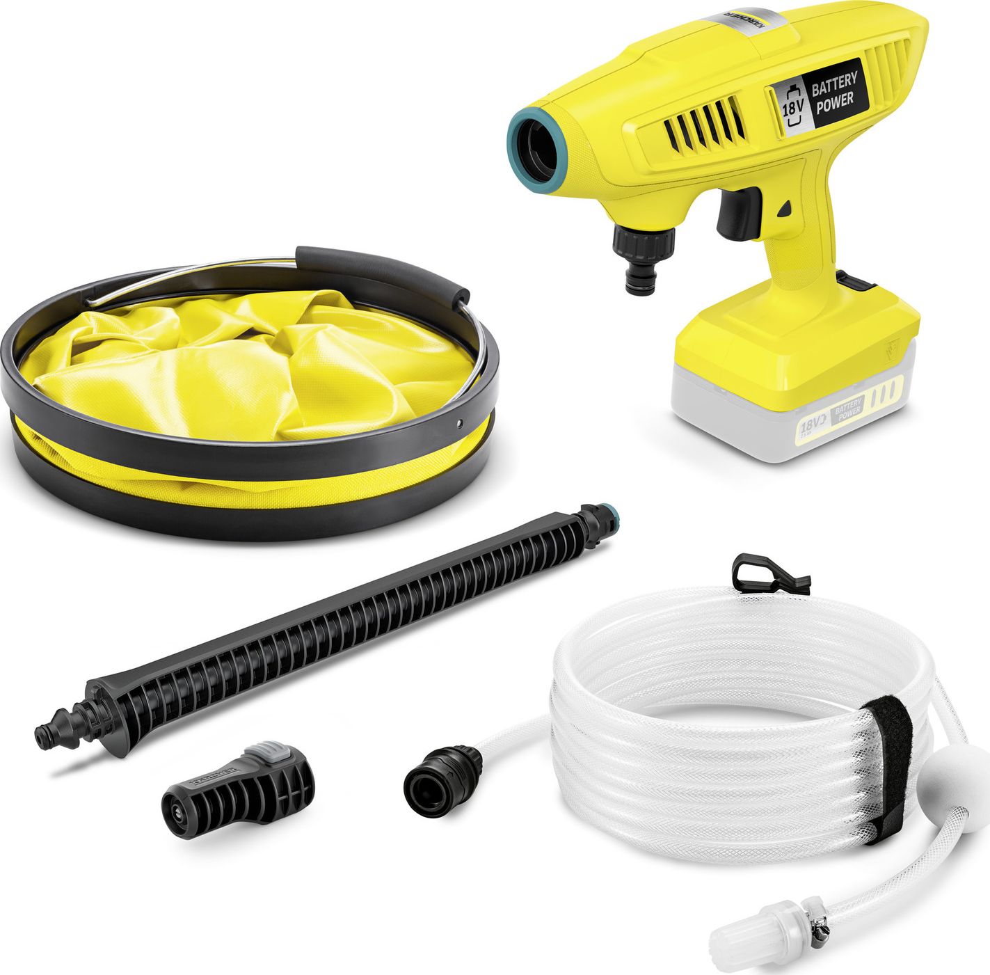 Karcher KHB 4-18 Plus INT 18V Handheld Cleaner 4054278793283 Putekļu sūcējs