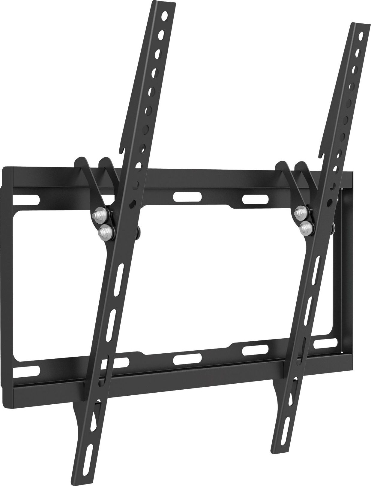 Equip LCD wall bracket 81-140cm(32-55) max 40kg VESA max 400x400 tilt 0-14 black TV aksesuāri