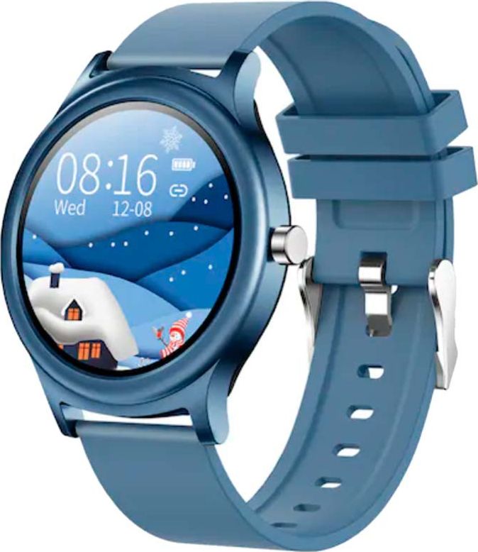 Smartwatch K16 1.28 inches 160 mAh blue Viedais pulkstenis, smartwatch