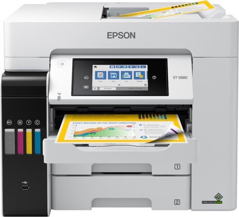 Epson EcoTank ET-5880 - multifunction printer - color printeris