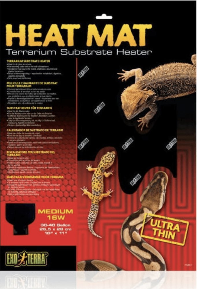 Exo Terra Exo-Terra Heat Mat Medium - Mata grzewcza 16 W 26,5 x 28 cm EX-0170 (015561220170)