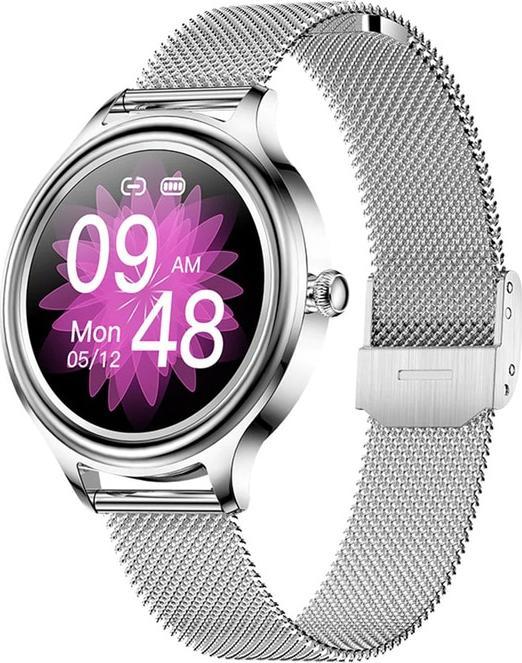 Smartwatch K3 silver Viedais pulkstenis, smartwatch