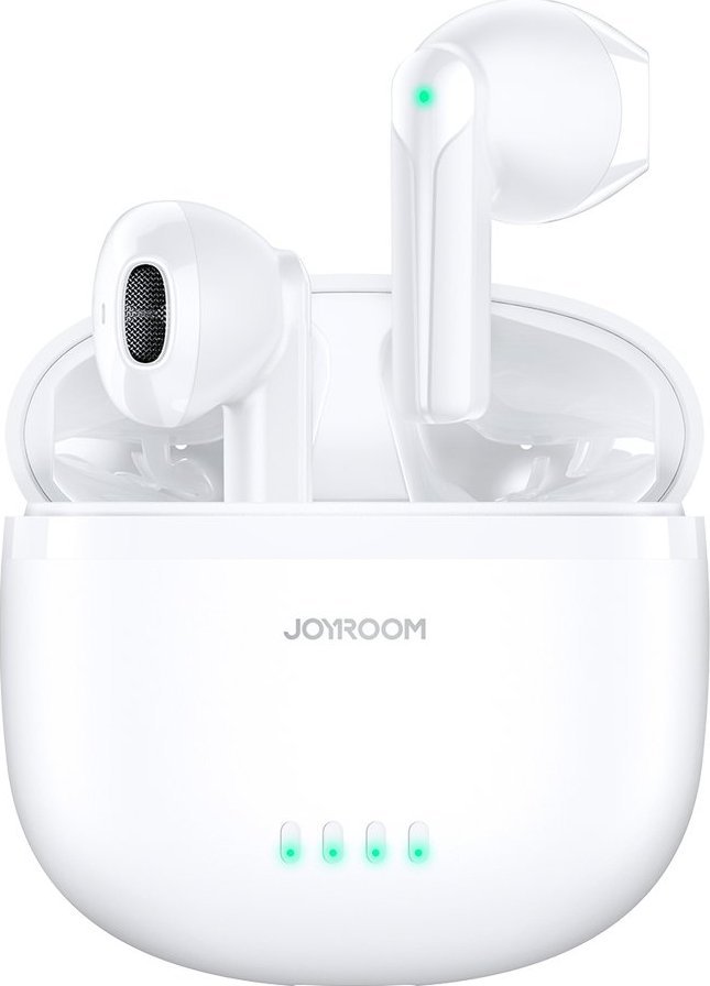Sluchawki Joyroom Joyroom sluchawki TWS bezprzewodowe ENC wodoodporne IPX4 Bluetooth 5.3 bialy (JR-TL11) austiņas