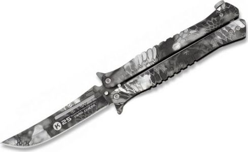 K25 Noz motylek K25 02142 Balisong Phyton Czarny uniwersalny 259918-uniw (8435119898521) nazis