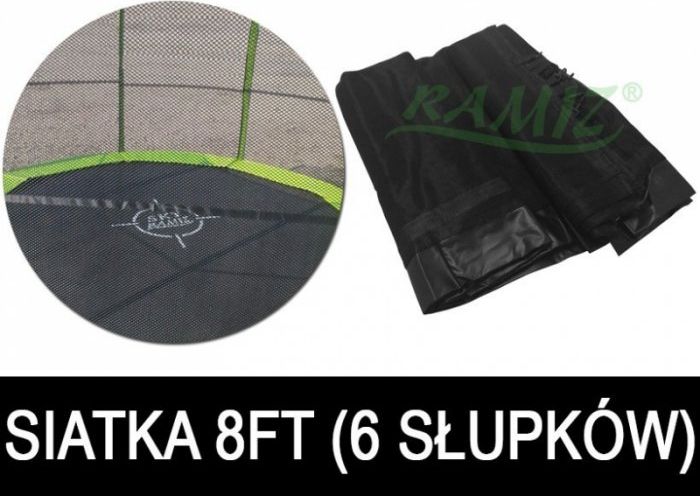 Joko Siatka do Trampoliny 8FT Czarna ADT.SIA.8FT.CZ (5903864910513)