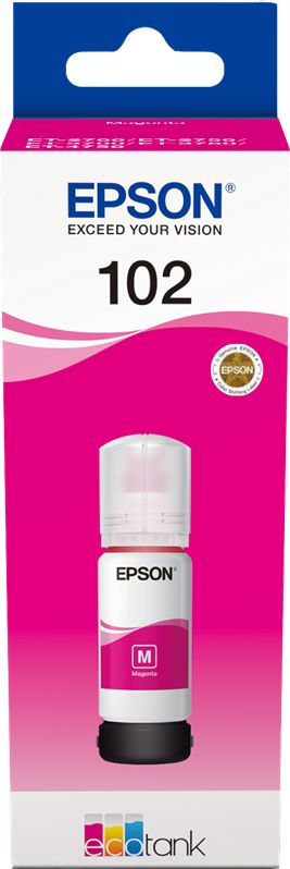 Epson EcoTank magenta T 102 70 ml               T 03R3 kārtridžs