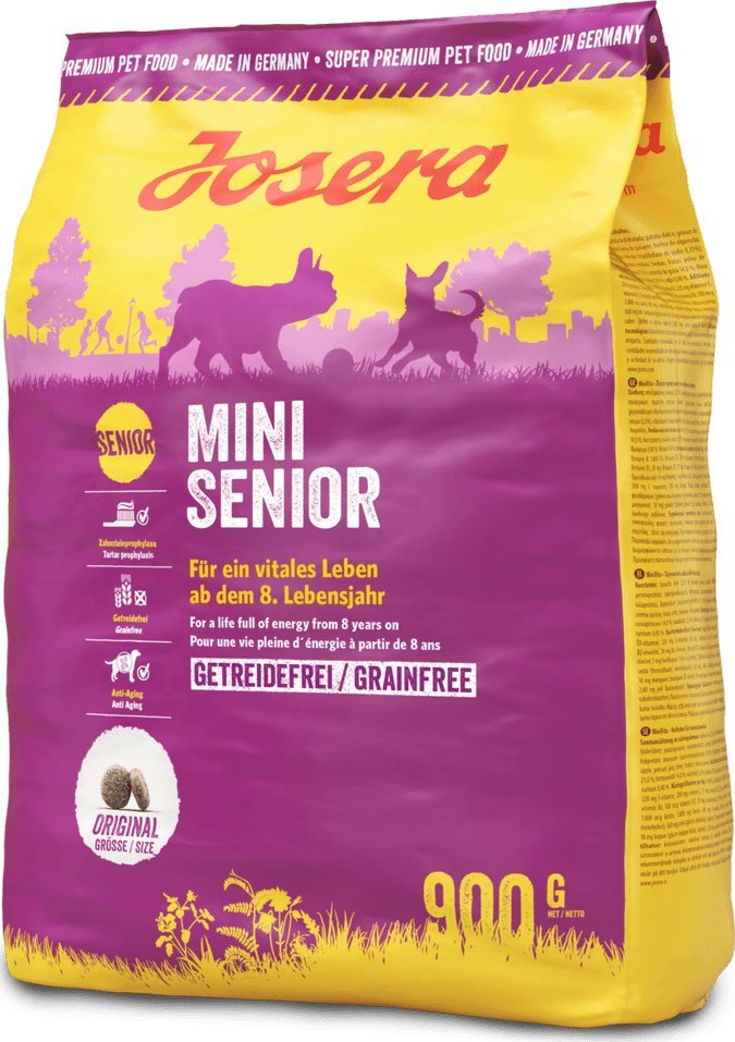 Josera MiniSenior  900g 12100909 (4032254769460) barība suņiem