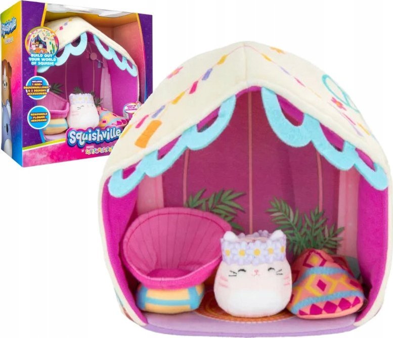 Jazwares Pluszak Jazwares Squishville Squishmallow Glamping Getaway SQM0210 (191726428527)