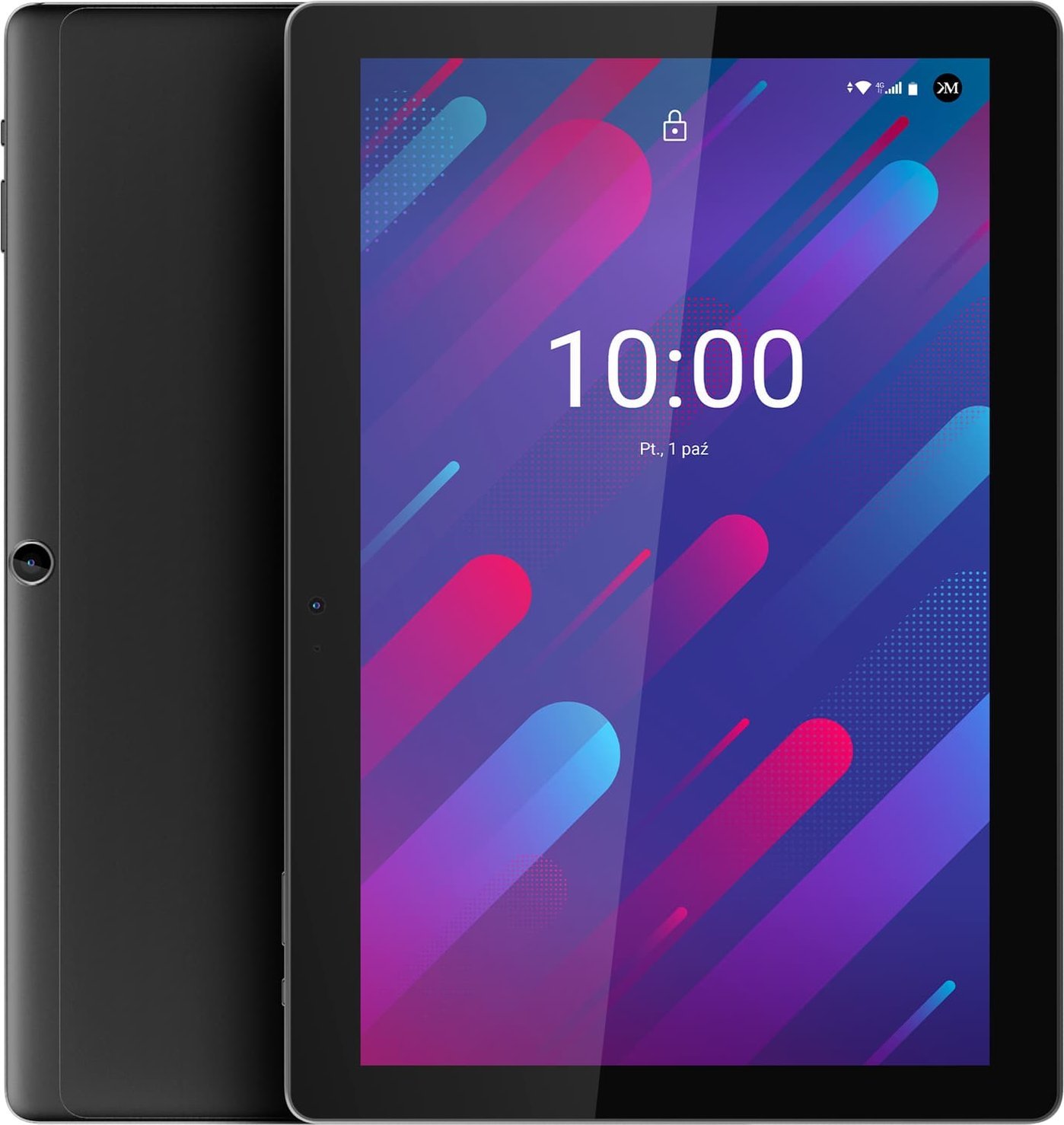 Kruger&Matz KM1072 tablet 4G LTE 64 GB 25.6 cm (10.1") Cortex 4 GB Wi-Fi 5 (802.11ac) Android 11 Black Planšetdators