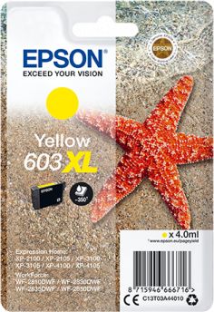 Singlepack Yellow 603XL Ink (C13T03A44020)