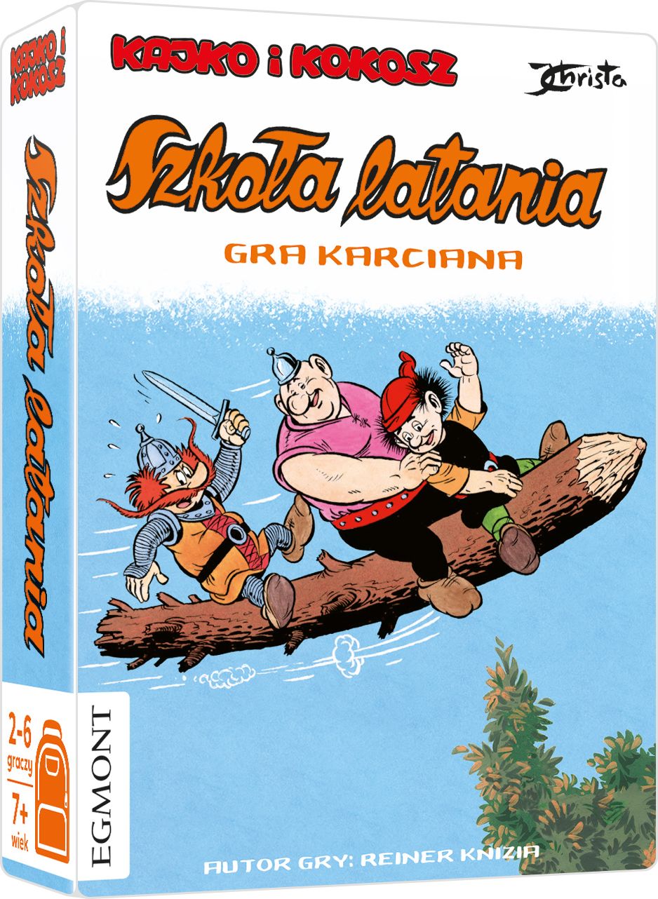 Egmont Gra karciana Kajko i Kokosz Szkola latania 5908215008833 (5908215008833) galda spēle