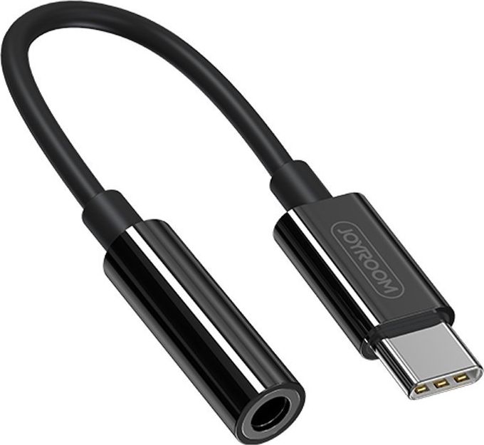 Joyroom SH-C1 3,5 mm uz USB-C audio adapteris (digitāls) melns