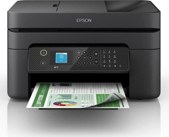 Epson WorkForce WF-2930DWF, multifunction printer (black, USB, WLAN, scan, copy, fax) printeris