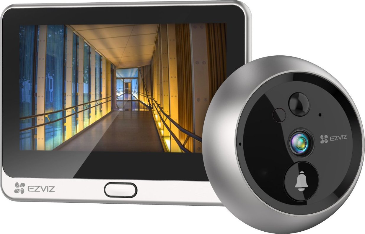 EZVIZ | CS-DP2 Wire-free Peephole Doorbell | Wi-Fi