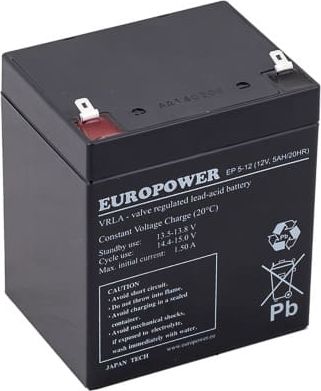EMU Akumulator EP 12V 5Ah 6544723 UPS aksesuāri