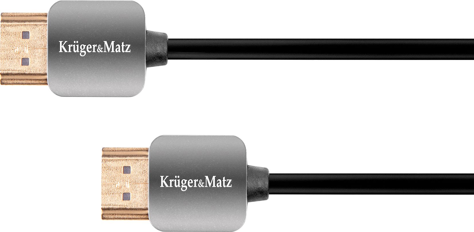 Kabel Kruger&Matz HDMI - HDMI 3m czarny (KM0330) KM0330 (5901436784968) kabelis video, audio