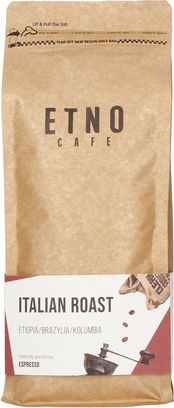 Kawa ziarnista Etno Cafe Italian Roast 1 kg 8505300 (5902768699920) piederumi kafijas automātiem