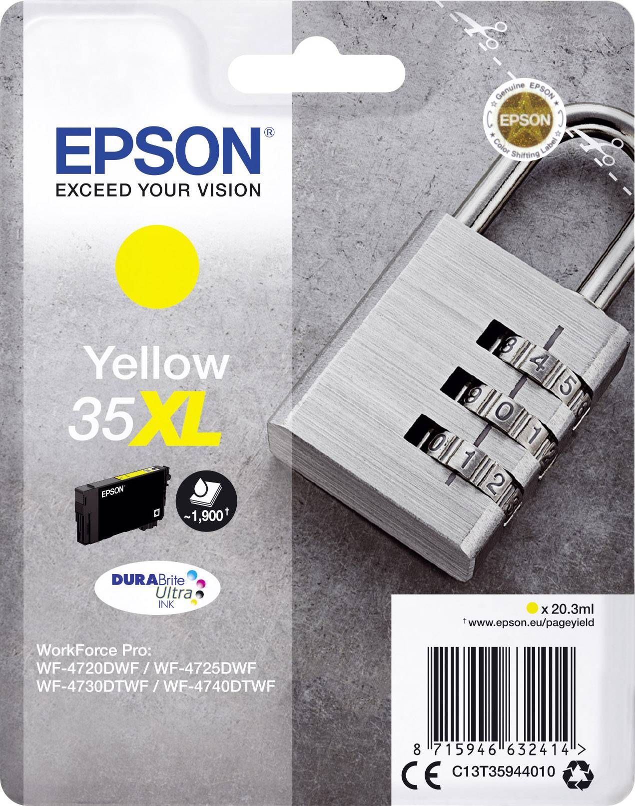 Epson ink cartridge yellow DURABrite Ultra Ink 35 XL T 3594 kārtridžs