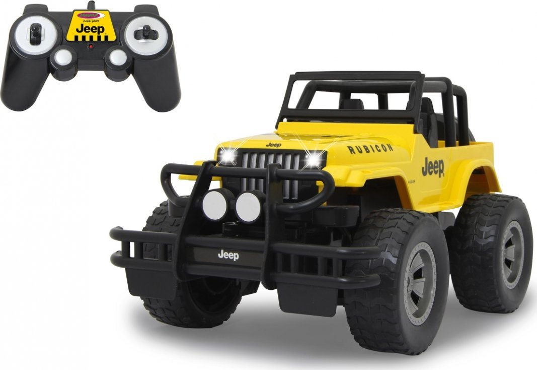 JAMARA Jeep Wrangler Rubicon 1:12 2.4GHz - 405053 Radiovadāmā rotaļlieta