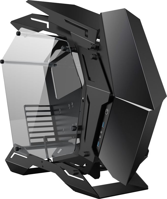 Jonsbo MOD3 Big-Tower Showcase, Tempered Glass - schwarz Datora korpuss