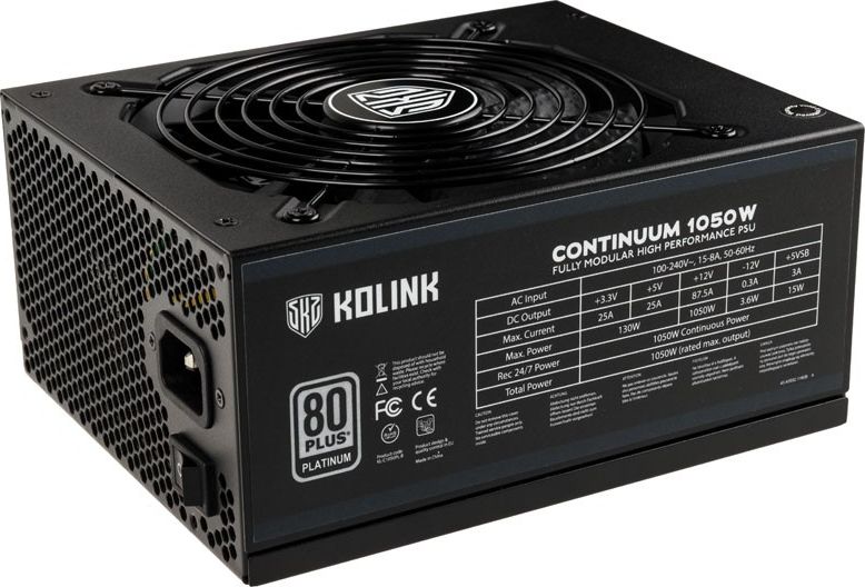 Zasilacz Kolink Continuum 1200W (NEKL-030) NEKL-030 (5999094002807) Barošanas bloks, PSU