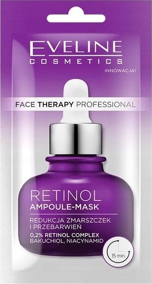 Eveline Eveline Face Therapy Professional Maska-ampulka Retinol 8ml 0847469 (5903416047469)