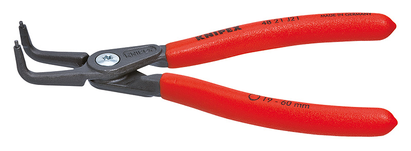 Knipex Szczypce do pierscieni osadniczych wewnetrzne wygiete 165mm (4821J21)