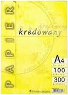 Kreska Papier 300g A4-100 kredowany KRESKA KRESKA AA570KRS (5905824800605) papīrs