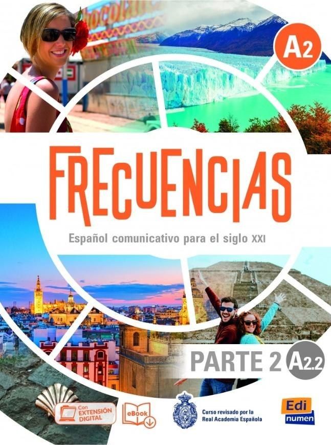 Frecuencias A2.2 podrecznik cz.2 + online 419372 (9788491795414) Literatūra