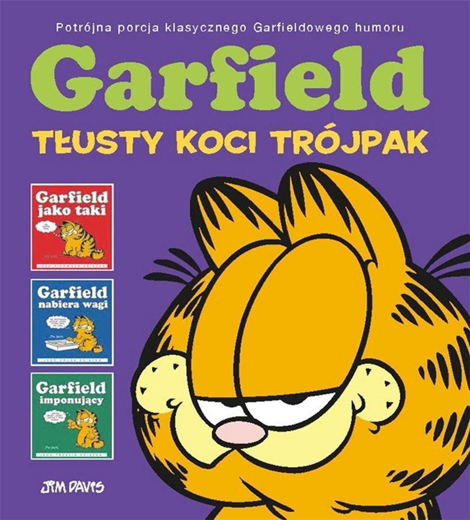 Garfield T.1 Tlusty koci trojpak 512452 (9788328156739) Literatūra