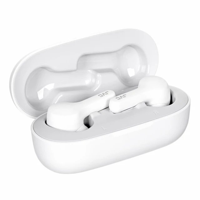 JVC HAA-8TWU Bluetooth earphones, white austiņas