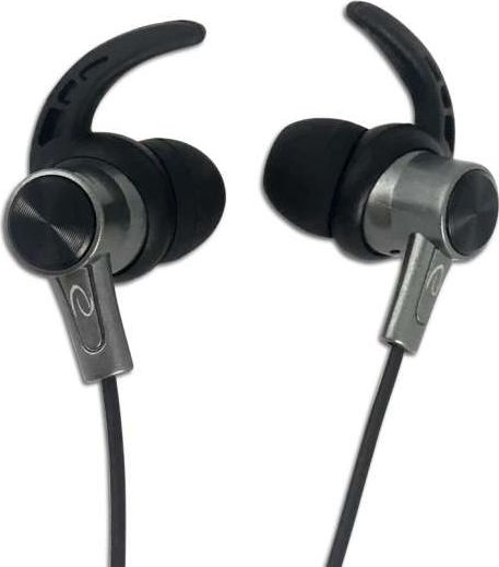 Esperanza ESPERANZA STEREO EARPHONES WITH MICROPHONE EH198 BLACK/GRAPHITE 5901299941843