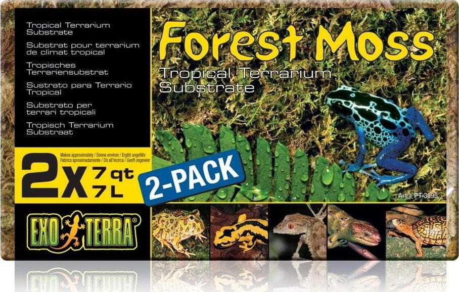 Exo Terra Podloze Exo Terra Forest Moss, 2 x 7L EX-0957 (015561230957)