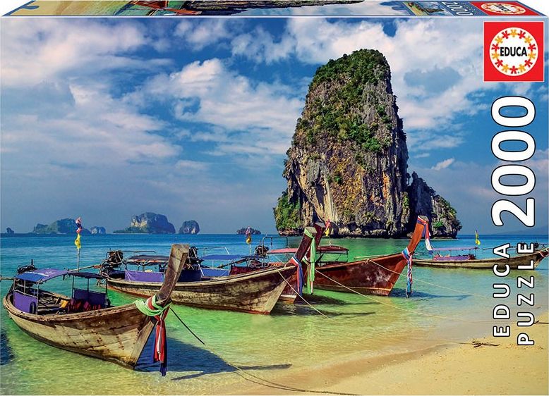 Educa Puzzle 2000 elementow Krabi Tajlandia GXP-675613 (8412668180079) puzle, puzzle