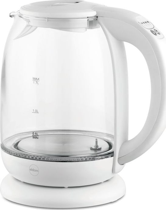 ELDOM C510B Lumi electric kettle 1.7 L White 2200 W Elektriskā Tējkanna