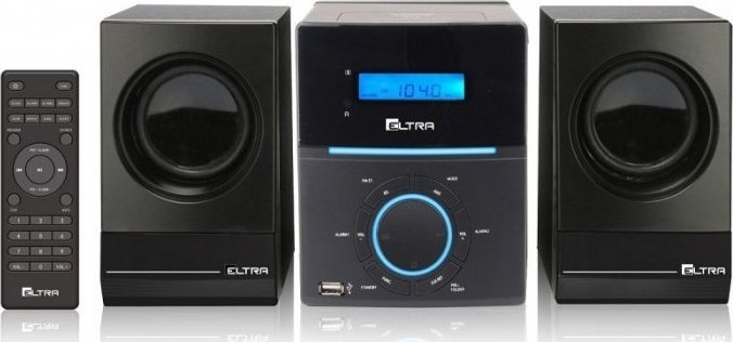 Hi-Fi tower Neptun Blue BT CD USB mūzikas centrs