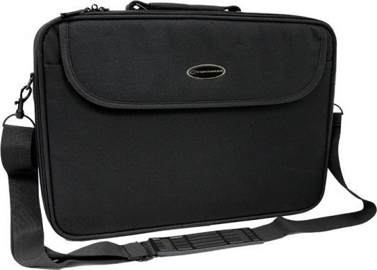 ESPERANZA Bag for Notebook 17'' ET103 Classic + | Black portatīvo datoru soma, apvalks