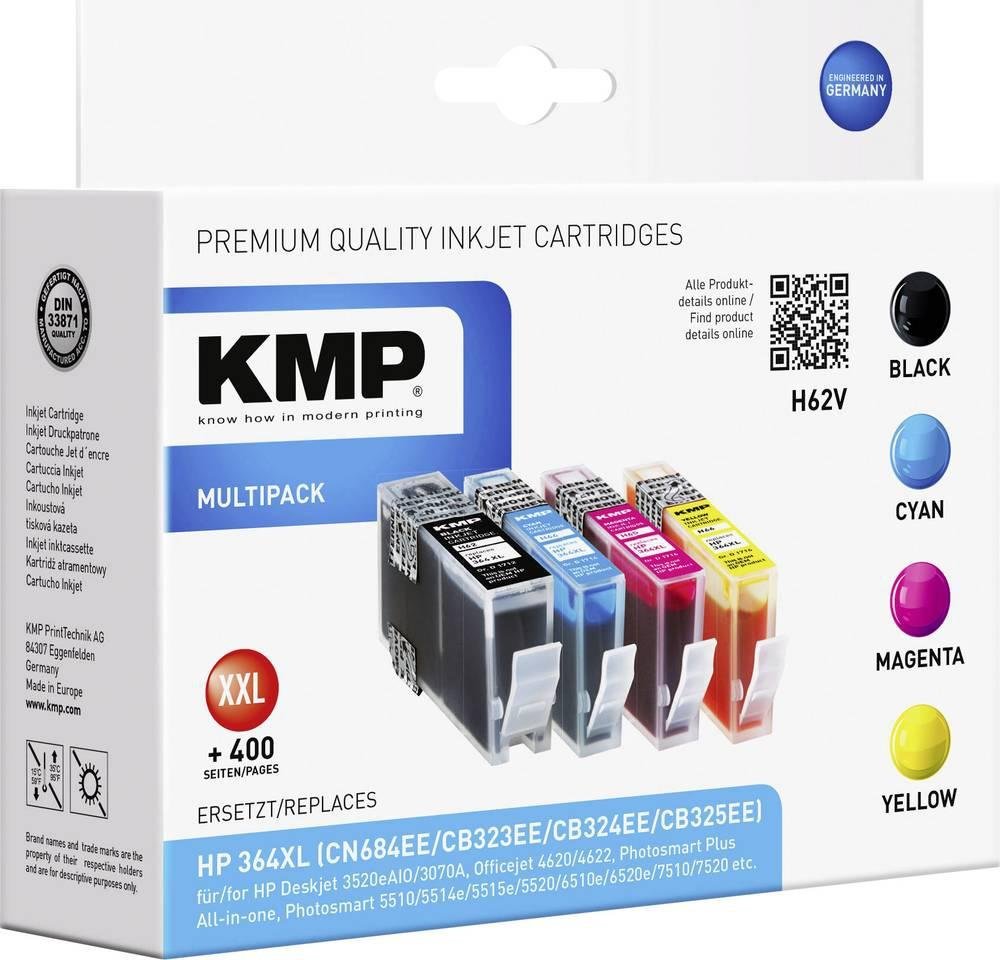 KMP H62V Promo Pack BK/C/M/Y compatible with HP No. 364 XL kārtridžs