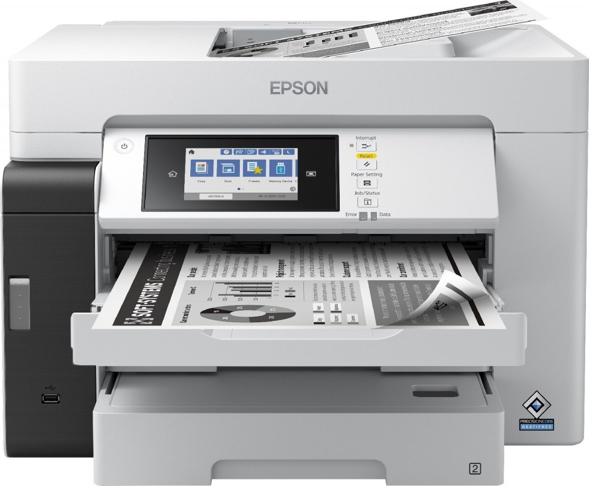 Urzadzenie wielofunkcyjne Epson ET-M16680 (C11CJ41405) S55122794 (8715946690360) printeris