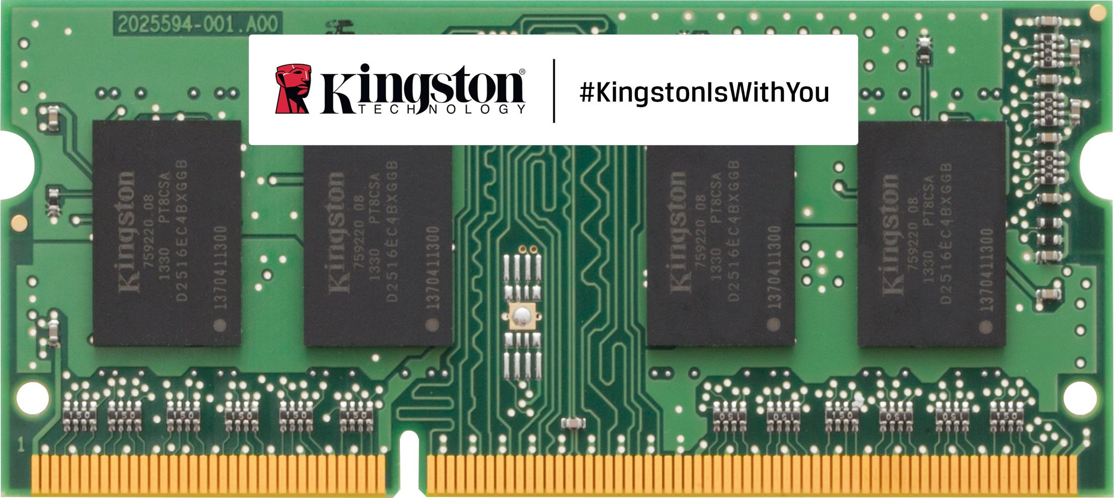 KINGSTON 4GB DDR3 1600MHz Non-ECC CL11 operatīvā atmiņa