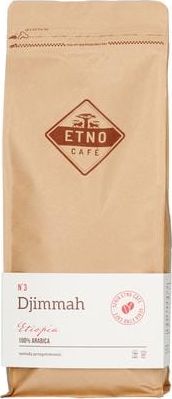 Kawa ziarnista Etno Cafe Etiopia Djimmah 1 kg CD/2640 (5902768699067) piederumi kafijas automātiem