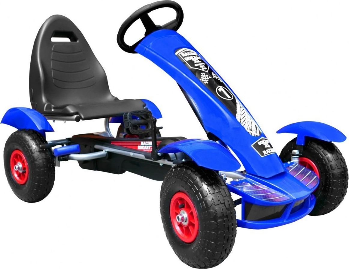 Joko Duzy Gokart Pompowane Kola Niebieski F618.NIE (5903864909692)