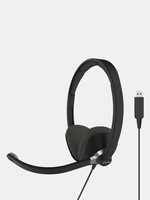 Koss | USB Communication Headsets | CS300 | Wired | On-Ear | Microphone | Noise canceling | Black austiņas