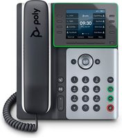 HP Poly Edge E300 IP Phone & PoE-enabled biroja tehnikas aksesuāri